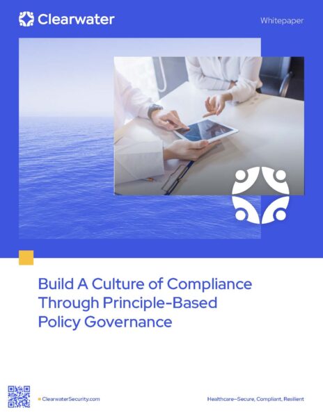 Build A Culture of Compliance Through Principle-Based Policy Governance