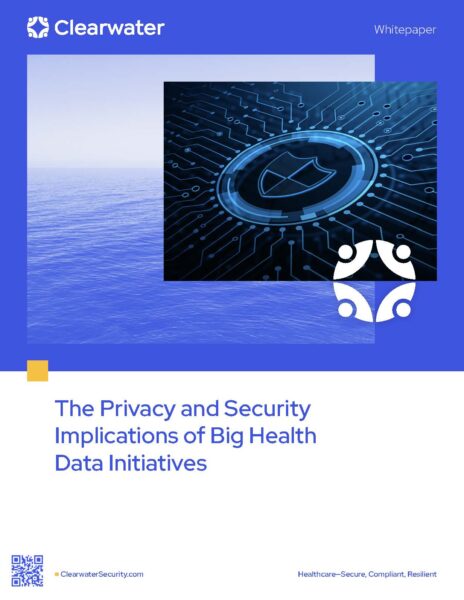 The Privacy and Security Implications of Big Health Data Initiatives