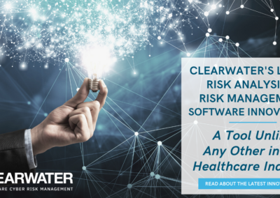 Clearwater Extends Healthcare Cyber Risk Management Leadership With AI-Driven Predictive Risk Rating, Peer-to-Peer Benchmarking and ServiceNow Integration Capabilities