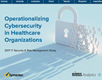 Operationalizing Cybersecurity in Healthcare Organizations