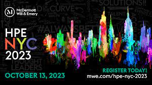 HPE NYC 2023 | October 13, 2023