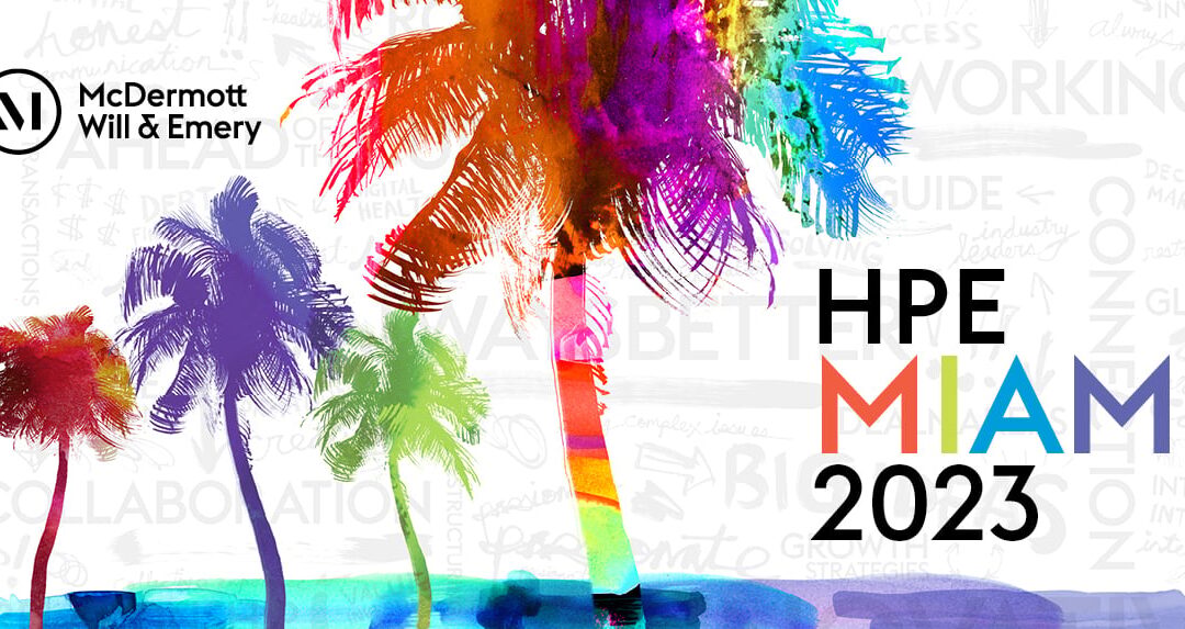 MWE HPE Miami | March 6 – 7, 2024