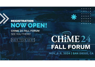 CHIME Fall Forum | November 4-8, 2024