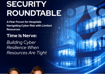 Community Hospital Security Roundtable | September 17 | 12:00PM CT | Virtual