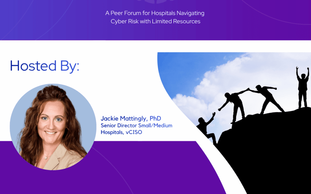 Community Hospital Security Roundtable | September 17 | 12:00PM CT | Virtual