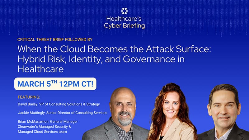 Healthcare Cyber Briefing March 2026